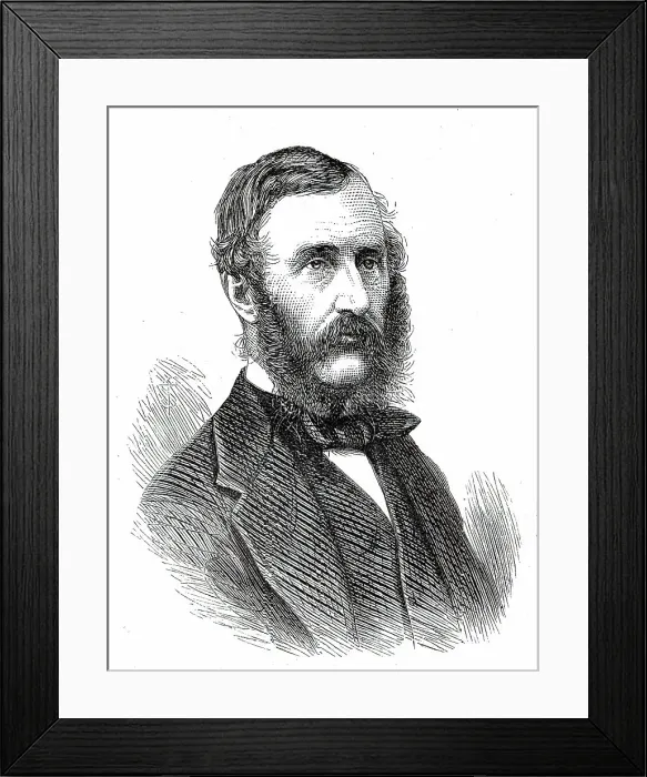 Framed Print : Lord Harlech, 1876. Creator: Unknown Framed Print : Lord Harlech, 1876. Creator: Unknown