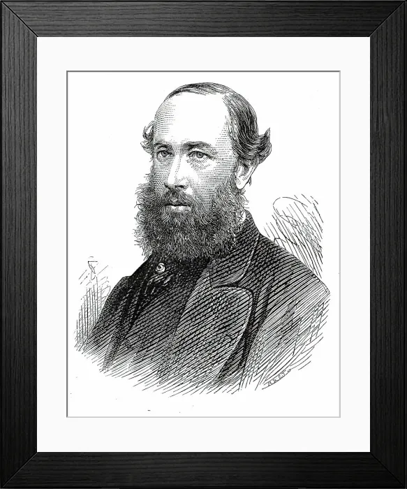 Framed Print : Earl of Wharncliffe, 1876. Creator: Unknown Framed Print : Earl of Wharncliffe, 1876. Creator: Unknown