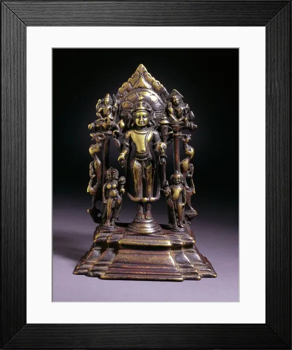 Framed Print : The Hindu God Vishnu, 11th-12th century. Creator: Unknown Framed Print : The Hindu God Vishnu, 11th-12th century. Creator: Unknown
