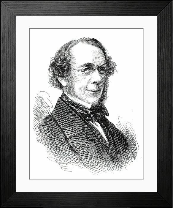 Framed Print : The late Mr. Sotheron Estcourt, 1876. Creator: Unknown Framed Print : The late Mr. Sotheron Estcourt, 1876. Creator: Unknown
