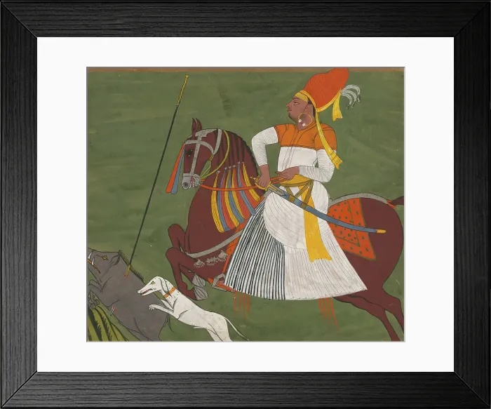 Framed Print : Portrait of a Nobleman, mid 19th century. Creator: Unknown Framed Print : Portrait of a Nobleman, mid 19th century. Creator: Unknown