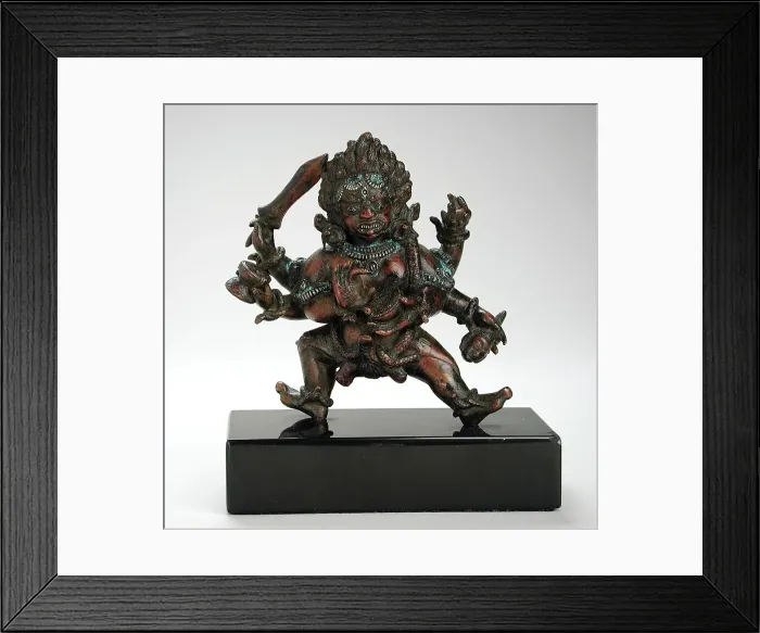 Framed Print : The Hindu God Bhairava, 12th century. Creator: Unknown Framed Print : The Hindu God Bhairava, 12th century. Creator: Unknown
