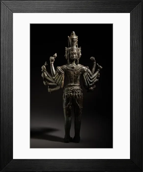 Framed Print : The Hindu God Shiva (image 1 of 6), 12th century. Creator: Unknown Framed Print : The Hindu God Shiva (image 1 of 6), 12th century. Creator: Unknown