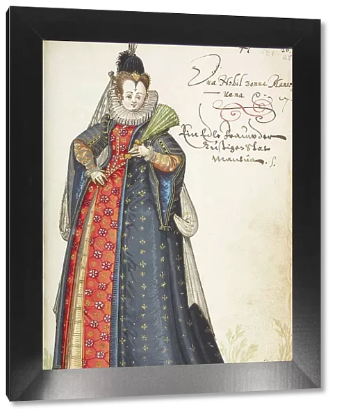 Book of Italian Costumes, c1588. Creator: Niclauss Kippell
