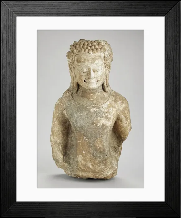 Framed Print : Buddha Shakyamuni, 12th-13th century. Creator: Unknown Framed Print : Buddha Shakyamuni, 12th-13th century. Creator: Unknown