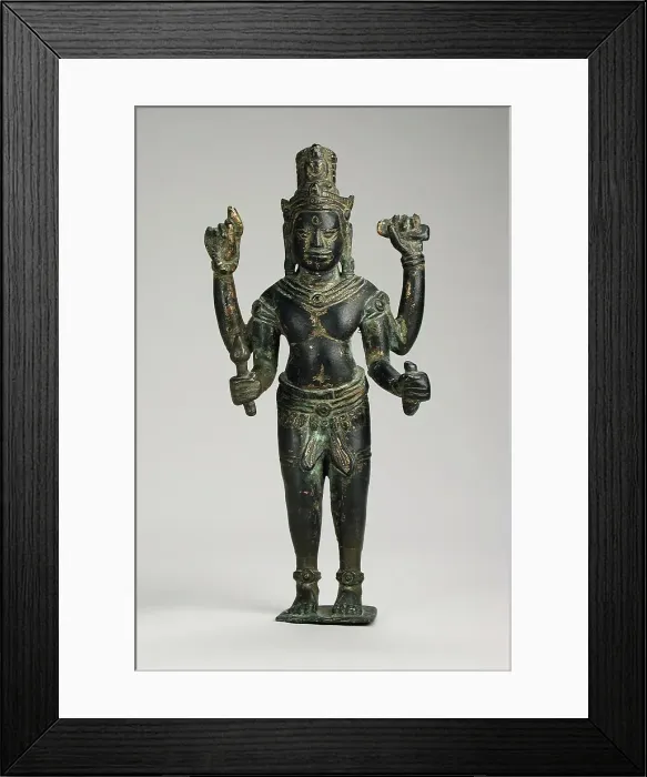 Framed Print : Amoghapasha Lokeshvara, 13th century. Creator: Unknown Framed Print : Amoghapasha Lokeshvara, 13th century. Creator: Unknown