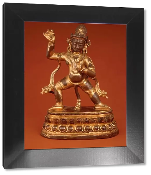 The Bodhisattva Vajrapani (image 1 of 2), 13th century. Creator: Unknown