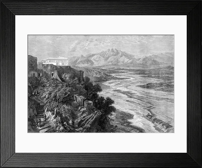 Framed Print : The Royal Visit to India: Jumoo, Cashmere, visited by the Prince of Wales, 1876. Creator: RCH Framed Print : The Royal Visit to India: Jumoo, Cashmere, visited by the Prince of Wales, 1876. Creator: RCH