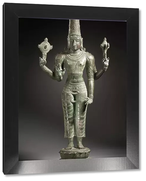 The Hindu God Vishnu, 13th century. Creator: Unknown