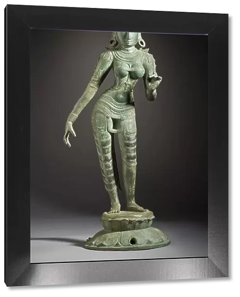 The Hindu Goddess Shridevi, 13th century. Creator: Unknown