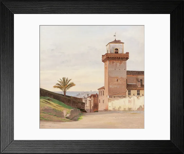 Framed Print : San Pietro in Vincoli, Rome, 1836. Creator: Constantin Hansen Framed Print : San Pietro in Vincoli, Rome, 1836. Creator: Constantin Hansen