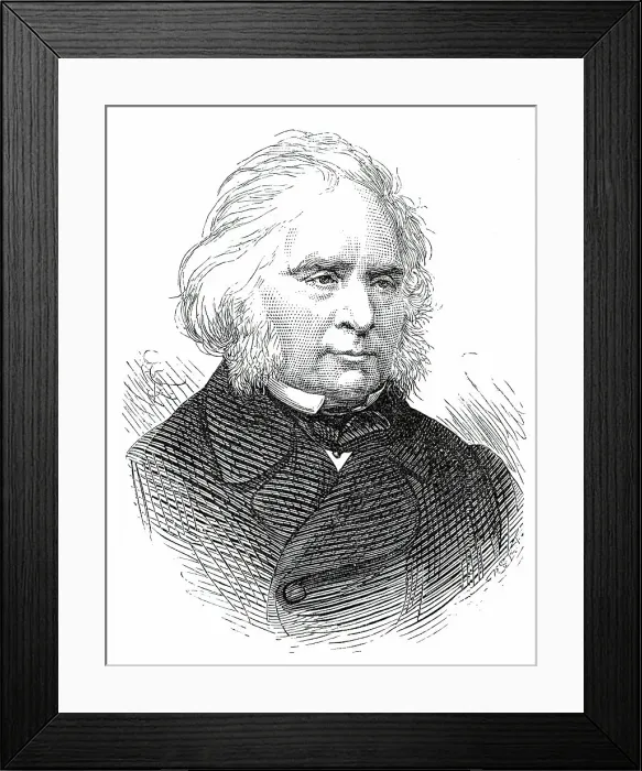 Framed Print : The late Sir George Harvey, 1876. Creator: Unknown Framed Print : The late Sir George Harvey, 1876. Creator: Unknown