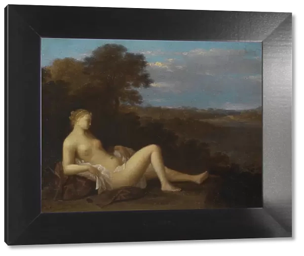 Resting Diana, 1660. Creator: Toussaint Gelton