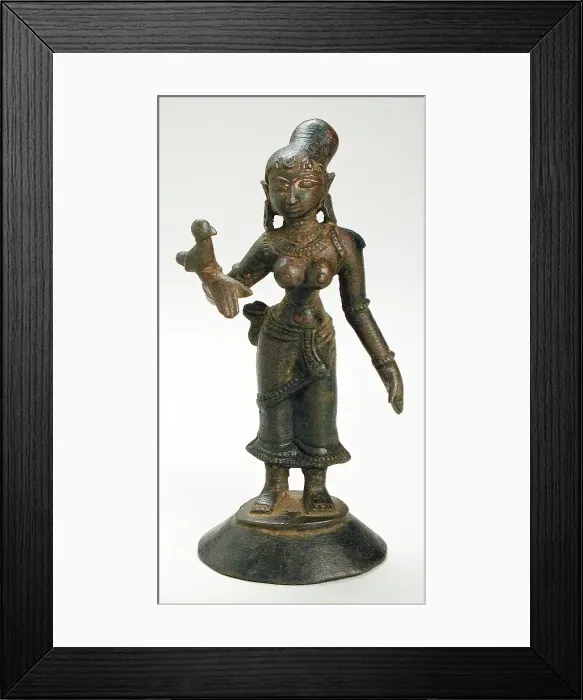 Framed Print : The Saint Andal, 14th century. Creator: Unknown Framed Print : The Saint Andal, 14th century. Creator: Unknown