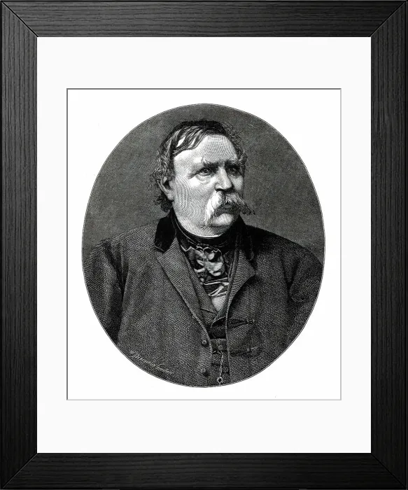 Framed Print : The late Francis Deak, the Hungarian Patriot, 1876. Creator: Unknown Framed Print : The late Francis Deak, the Hungarian Patriot, 1876. Creator: Unknown