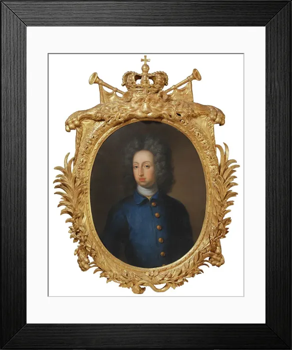 Framed Print : Portrait of Charles XI, c1680. Creator: David Klocker Ehrenstrahl Framed Print : Portrait of Charles XI, c1680. Creator: David Klocker Ehrenstrahl
