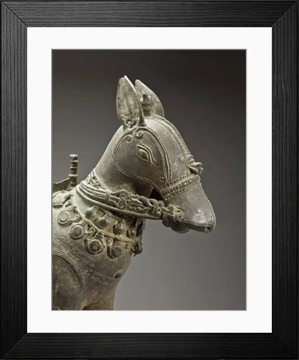 Framed Print : Horse, 15th century. Creator: Unknown Framed Print : Horse, 15th century. Creator: Unknown