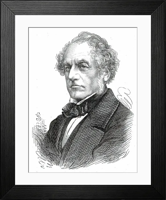 Framed Print : The late Viscount Galway, M.P. 1876. Creator: Unknown Framed Print : The late Viscount Galway, M.P. 1876. Creator: Unknown