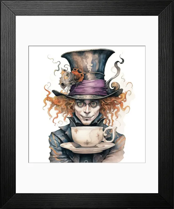 Framed Print : AI IMAGE - The Mad Hatter, from Alice in Wonderland, 2023. Creator: Heritage Images. AI IMAGE - The Mad Hatter, from Alice in Wonderland, 2023. Creator: Heritage Images Framed Print : AI IMAGE - The Mad Hatter, from Alice in Wonderland, 2023. Creator: Heritage Images. AI IMAGE - The Mad Hatter, from Alice in Wonderland, 2023. Creator: Heritage Images