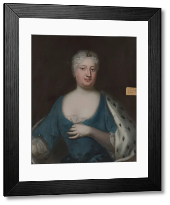 Framed Print : Sofia Charlotta Karolina, 1678-1749, Princess of Hesse-Kassel, c18th century. Creator: David Kock Framed Print : Sofia Charlotta Karolina, 1678-1749, Princess of Hesse-Kassel, c18th century. Creator: David Kock