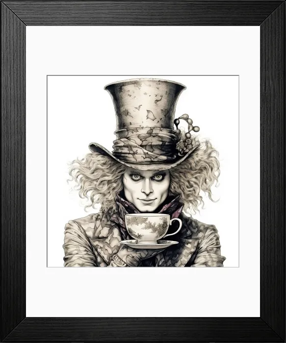 Framed Print : AI IMAGE - The Mad Hatter, from Alice in Wonderland, 2023. Creator: Heritage Images. AI IMAGE - The Mad Hatter, from Alice in Wonderland, 2023. Creator: Heritage Images Framed Print : AI IMAGE - The Mad Hatter, from Alice in Wonderland, 2023. Creator: Heritage Images. AI IMAGE - The Mad Hatter, from Alice in Wonderland, 2023. Creator: Heritage Images