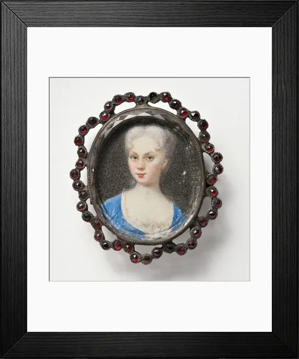Framed Print : Unknown woman, c17th century. Creator: David Richter Framed Print : Unknown woman, c17th century. Creator: David Richter