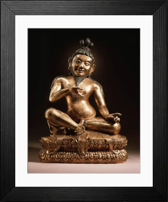 Framed Print : The Mahasiddha (Great Adept) Naropa (956-1040), 15th-16th century. Creator: Unknown Framed Print : The Mahasiddha (Great Adept) Naropa (956-1040), 15th-16th century. Creator: Unknown