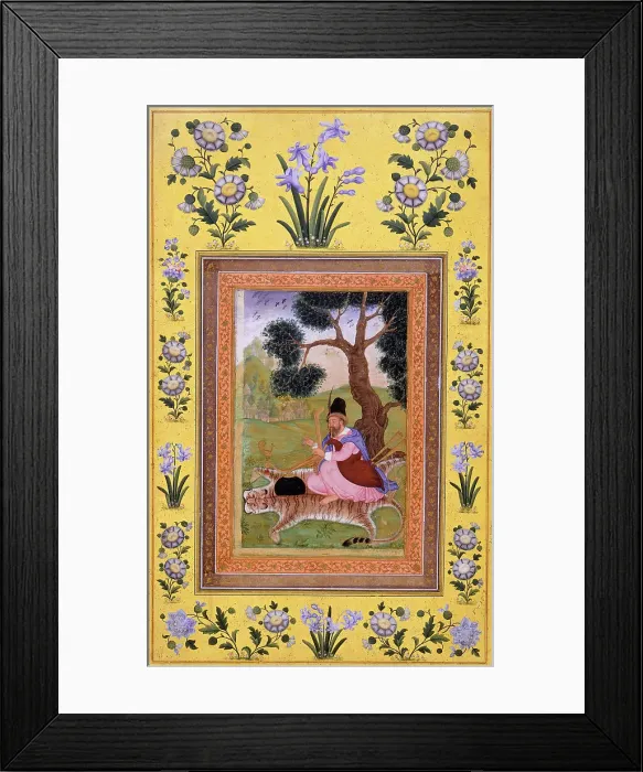 Framed Print : Plato as a Musician, c1600; border- 19th century. Creator: Unknown Framed Print : Plato as a Musician, c1600; border- 19th century. Creator: Unknown