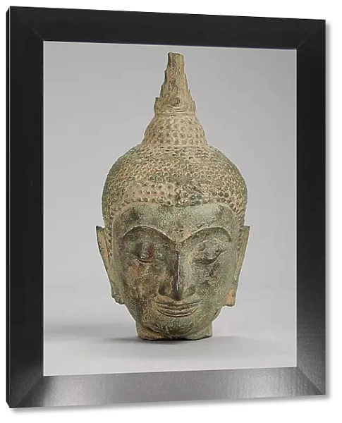 Head of Buddha Shakyamuni, 15th-16th century. Creator: Unknown