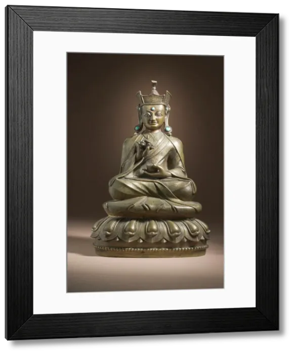 Framed Print : Padmasambhava (Guru Rinpoche, 8th century) (image 1 of 6), 15th-16th century. Creator: Unknown Framed Print : Padmasambhava (Guru Rinpoche, 8th century) (image 1 of 6), 15th-16th century. Creator: Unknown