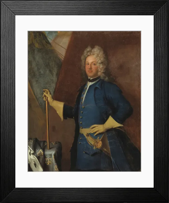Framed Print : Stanislaus I Leszczynski, 1677-1766, King of Poland, c1710s. Creator: David von Krafft Framed Print : Stanislaus I Leszczynski, 1677-1766, King of Poland, c1710s. Creator: David von Krafft