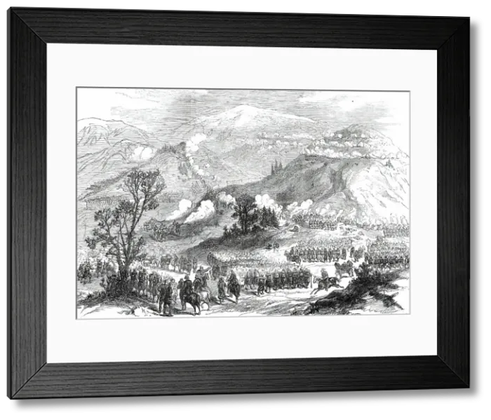 Framed Print : The War in the Herzegovina: the Battle of January 26...1876. Creator: Unknown Framed Print : The War in the Herzegovina: the Battle of January 26...1876. Creator: Unknown