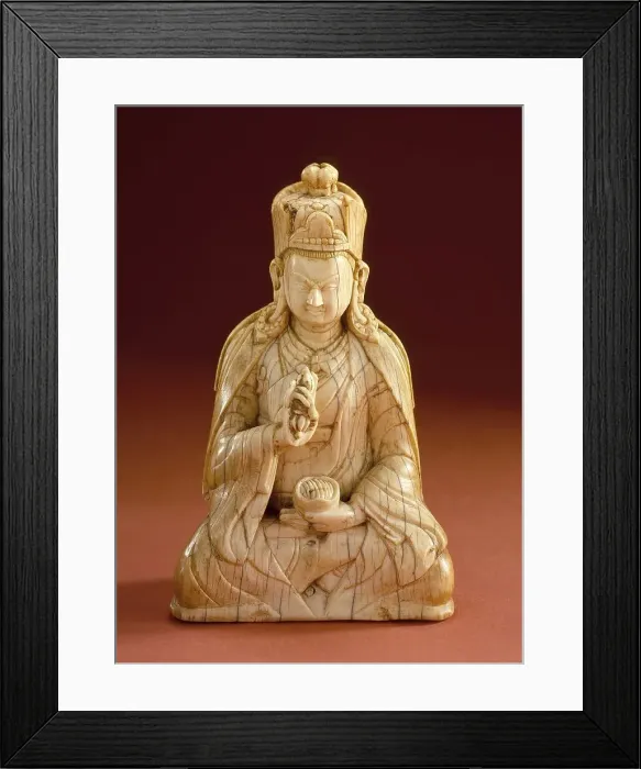 Framed Print : Padmasambhava (Guru Rinpoche, 8th century), 17th century. Creator: Unknown Framed Print : Padmasambhava (Guru Rinpoche, 8th century), 17th century. Creator: Unknown