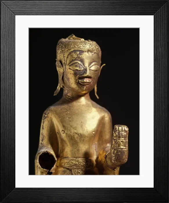 Framed Print : Buddha Shakyamuni (image 2 of 3), 17th century. Creator: Unknown Framed Print : Buddha Shakyamuni (image 2 of 3), 17th century. Creator: Unknown