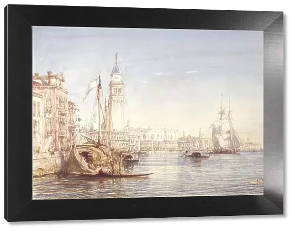 Venice, Evening, 1863. Creator: Felix Francois Georges Philibert Ziem