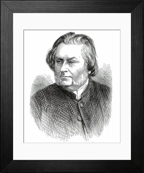 Framed Print : The late Dr. H. Gauntlett, 1876. Creator: Unknown Framed Print : The late Dr. H. Gauntlett, 1876. Creator: Unknown