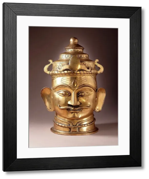 Framed Print : Shivalinga, 17th-18th century. Creator: Unknown Framed Print : Shivalinga, 17th-18th century. Creator: Unknown