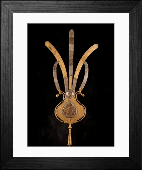 Framed Print : Finial for a Religious Standard (Alam), 18th-19th century. Creator: Unknown Framed Print : Finial for a Religious Standard (Alam), 18th-19th century. Creator: Unknown