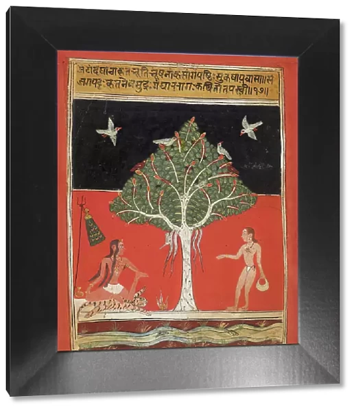 Raga Gandhara, 1650-75. Creator: Unknown