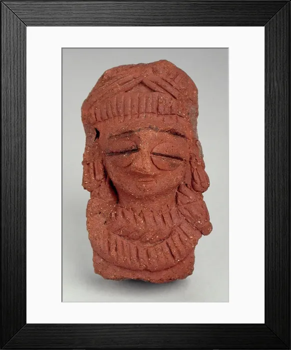 Framed Print : Bust of a Goddess, 1st century BC. Creator: Unknown Framed Print : Bust of a Goddess, 1st century BC. Creator: Unknown