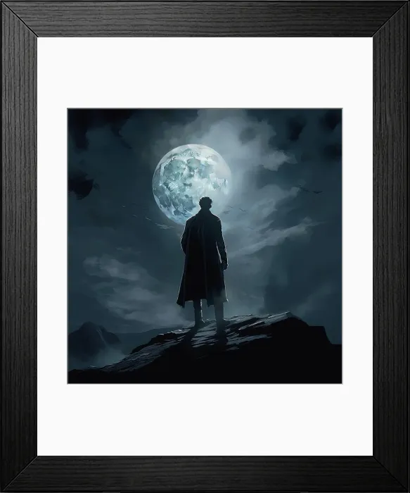 Framed Print : AI IMAGE - Sherlock Holmes...on Dartmoor in a scene from The Hound of the Baskervilles, 2023. Creator: Heritage Images. AI IMAGE - Sherlock Holmes...on Dartmoor in a scene from The Hound of the Baskervilles, 2023 Framed Print : AI IMAGE - Sherlock Holmes...on Dartmoor in a scene from The Hound of the Baskervilles, 2023. Creator: Heritage Images. AI IMAGE - Sherlock Holmes...on Dartmoor in a scene from The Hound of the Baskervilles, 2023