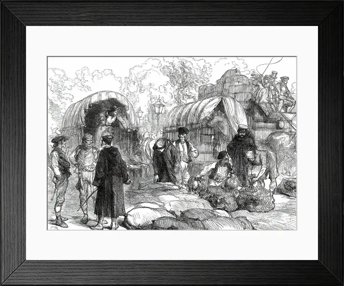 Framed Print : Sketches in Madrid: the Octroi at the entrance to Madrid, 1876. Creator: C.R.. Sketches in Madrid: the Octroi at the entrance to Madrid, 1876. Creator: C.R Framed Print : Sketches in Madrid: the Octroi at the entrance to Madrid, 1876. Creator: C.R.. Sketches in Madrid: the Octroi at the entrance to Madrid, 1876. Creator: C.R