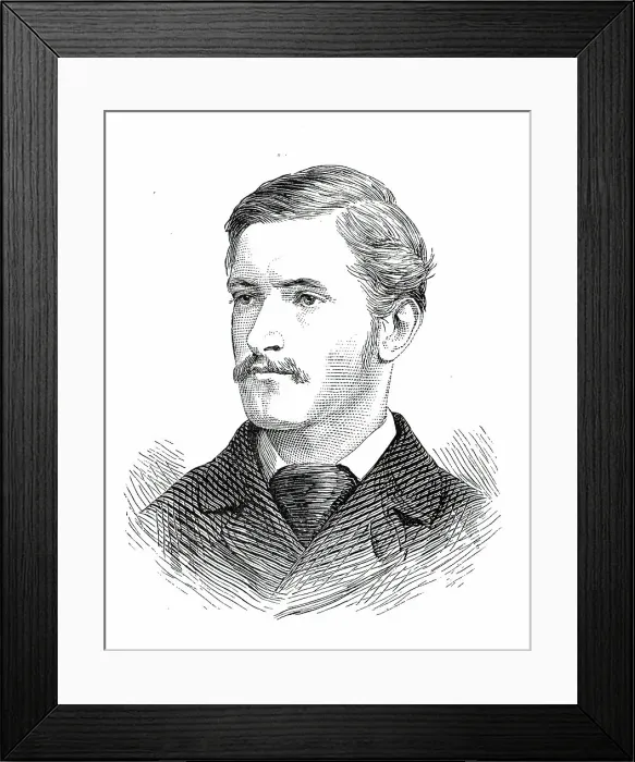 Framed Print : The Universities Boat-Race, the Oxford Crew: 7. H. P. Marriott, Brasenose, 1876. Creator: Unknown Framed Print : The Universities Boat-Race, the Oxford Crew: 7. H. P. Marriott, Brasenose, 1876. Creator: Unknown