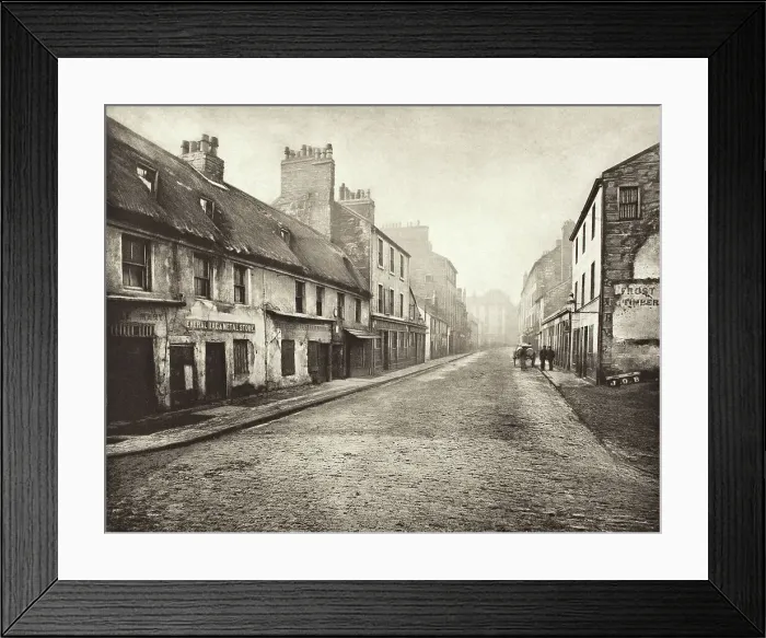 Framed Print : Main Street, Gorbals, Looking South (#36), 1868, printed 1900. Creator: Thomas Annan Framed Print : Main Street, Gorbals, Looking South (#36), 1868, printed 1900. Creator: Thomas Annan