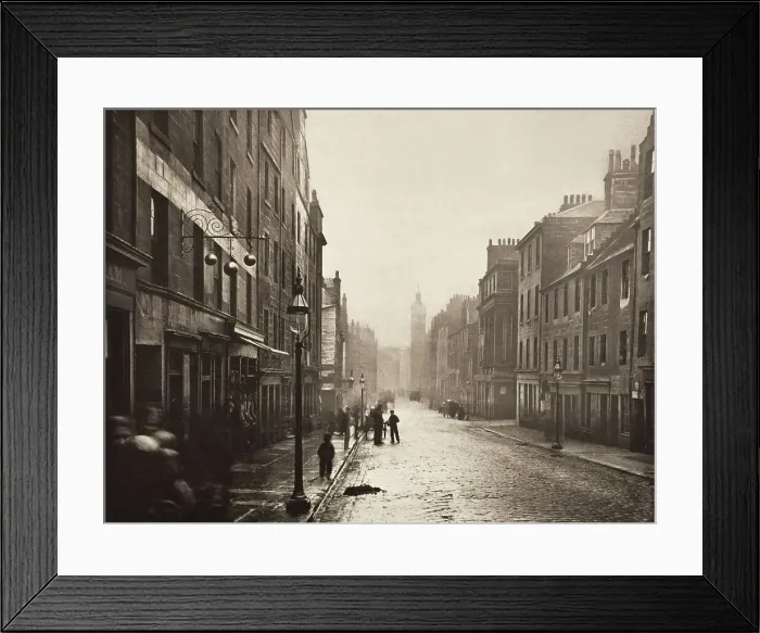 Framed Print : High Street From College Open (#4), Printed 1900. Creator: Thomas Annan Framed Print : High Street From College Open (#4), Printed 1900. Creator: Thomas Annan
