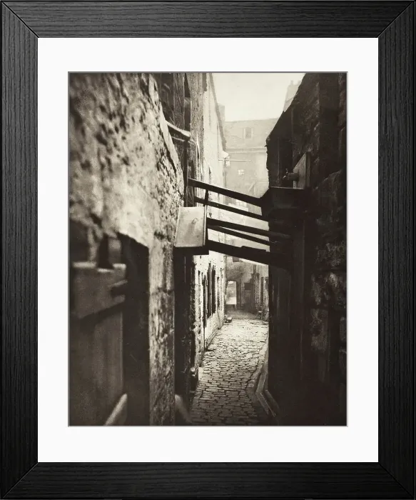 Framed Print : Close No. 83 High Street (#10), Printed 1900. Creator: Thomas Annan Framed Print : Close No. 83 High Street (#10), Printed 1900. Creator: Thomas Annan