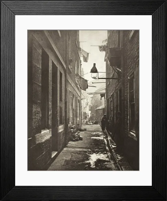 Framed Print : Close No. 80 High Street (#11), Printed 1900. Creator: Thomas Annan