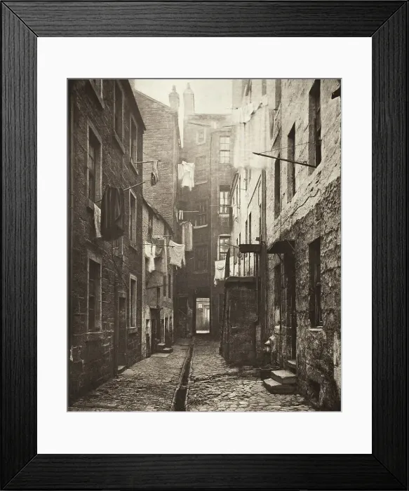 Framed Print : Close No. 75 High Street (#12), Printed 1900. Creator: Thomas Annan Framed Print : Close No. 75 High Street (#12), Printed 1900. Creator: Thomas Annan