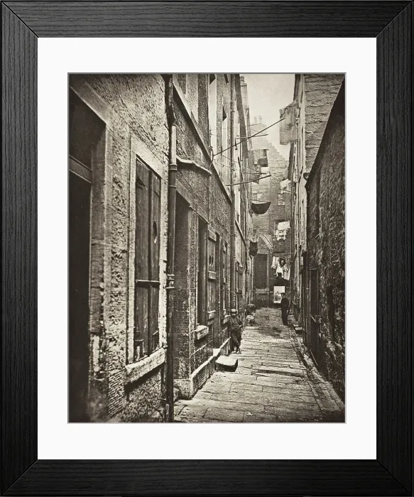 Framed Print : Close No. 65 High Street (#13), Printed 1900. Creator: Thomas Annan Framed Print : Close No. 65 High Street (#13), Printed 1900. Creator: Thomas Annan