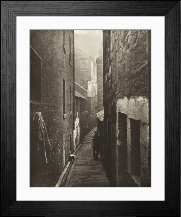 Framed Print : Close No. 28 Saltmarket (#25), Printed 1900. Creator: Thomas Annan Framed Print : Close No. 28 Saltmarket (#25), Printed 1900. Creator: Thomas Annan